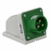 НАСТЕННАЯ ВИЛКА ВИНТ 32A 3P 24/48V IP44 4ч | 82520 | Schneider Electric - артикул 82520