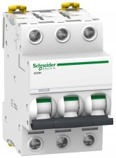 Выключатель автоматический трехполюсный iC60N 50А C 6кА | A9F79350 | Schneider Electric - артикул A9F79350