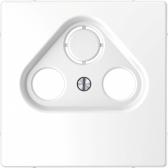 Накладка центральная TV-розетки D-Life 2/3 отверстий белый лотос SD (MTN4123-6035) - артикул MTN4123-6035