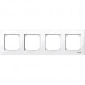 Рамка 4 поста M-PLAN белый (MTN515425) - артикул MTN515425