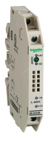 ИНТЕРФЕЙС СТАТИЧ ВЫХ 9,5ММ ~24-230В 2,3А | ABS2SA01MB | Schneider Electric - артикул ABS2SA01MB