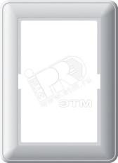 W59 Рамка для розетки RS16-254 белый - артикул KD-RS255-18