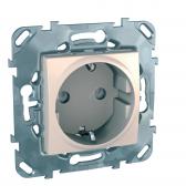 UNICA Розетка в рамку c/з с/ш EV быстрозажим.клем - артикул MGU5.057.25ZD