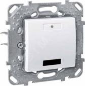 2-КНОП. ВЫК-ЛЬ С LED, С ИК-ПРИЕМН., БЕЛ. - артикул MGU5.532.18