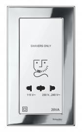 ЦЕНТР.ПЛАТА РОЗЕТКИ Д/ЭЛЕКТРОБРИТВЫ БЕЛ. | MTN213619 | Schneider Electric - артикул MTN213619