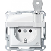 МЕХ.РОЗ.SCHUKO С КР.ЗАПИР.РАЗЛИ.ЗАМ.БЕЛ | MTN2315-0319 | Schneider Electric - артикул MTN2315-0319