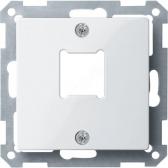 ЦЕНТР.ПЛАТА Д/РОЗ.RJ 11/RJ 45 1ПОСТ БЕЛ | MTN291519 | Schneider Electric - артикул MTN291519