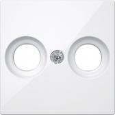 Ц ПЛАТА АНТЕН РОЗЕТКИ 2 ОТВЕРСТИЯ | MTN4122-0325 | Schneider Electric - артикул MTN4122-0325