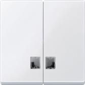 ДВОЙНАЯ КЛАВИША С ОКНАМИ ДЛЯ СИМВ. | MTN438525 | Schneider Electric - артикул MTN438525