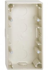 КОРОБКА ДЛЯ НАРУЖНОГО МОНТАЖА Х2, БЕЖЕВЫЙ | MTN512244 | Schneider Electric - артикул MTN512244