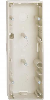 MERTEN, КОРПУС д/открытого монтажа, 3-местный, БЕЖЕВЫЙ, SM | MTN512344 | Schneider Electric - артикул MTN512344