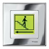 ЦЕНТРАЛЬНАЯ ПЛАТА С ОКОШКОМ БЕЛ | MTN587419 | Schneider Electric - артикул MTN587419