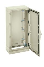 Шкаф со сплошной дверью 750X1000X420 двойной цоколь - артикул NSYPLAZ7104