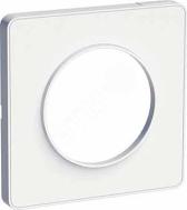 ODACE Рамка 1 пост белый - артикул S52P802