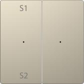 D-Life PlusLink КЛАВИША 2-ная с S1/S2, пусто, САХАРА, SD | MTN5226-6033 | Schneider Electric - артикул MTN5226-6033