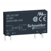 ТВЕРДОТЕЛЬНОЕ РЕЛЕ, 1 ФАЗА, 2А | SSL1A12JD | Schneider Electric - артикул SSL1A12JD