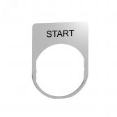 Держатель маркировки, заподлицо, START, металл (ZBYM2303) - Schneider Electric, артикул ZBYM2303
