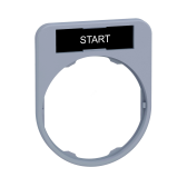 Держатель маркировки, заподлицо, START, C1 - артикул ZBYF2303C1
