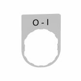 ДЕРЖАТЕЛЬ МАРКИРОВКИ О-I, C1 - артикул ZBYP2178C1