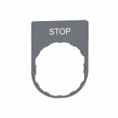 ДЕРЖАТЕЛЬ МАРКИРОВКИ STOP, C0 - Schneider Electric, артикул ZBYP2304C0