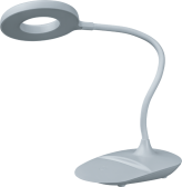 Настольная лампа  93 284 NDF-D046-5W-MK-WH-LED на основании, белый | 93284 | Navigator - артикул 93284