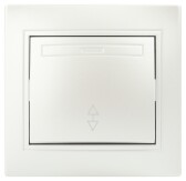 Переключатель Intro Plano 1-103-06 одноклавишный 10А-250В, IP20, СУ, перламутр | Б0053752 | Intro - артикул Б0053752