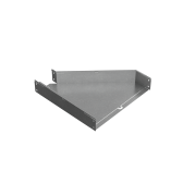 Переходник левый 100х150-500 мм "ПЛЮС" INOX304 | PDplus100-150-500-L INOX304 | КМ - профиль - артикул PL5868