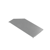 Крышка переходника правого 300-400 мм "ПЛЮС" INOX304 | KPDplus300-400-R INOX304 | КМ - профиль - артикул PL6600