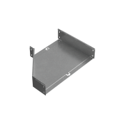 Переходник правый 100х300-500 мм "ПЛЮС" INOX304 | PDplus100-300-500-R INOX304 | КМ - профиль - артикул PL5807