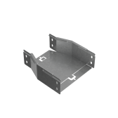 Переходник центральный 80х150-200 мм "ПЛЮС" INOX304 | PDplus80-150-200-C INOX304 | КМ - профиль - артикул PL5912