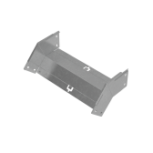 Угол внеш. верт. 45 гр. 100х400 мм "ПЛЮС" INOX304 | VLplus45-100-400 INOX304 | КМ - профиль - артикул PL5675