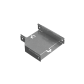 Переходник правый 50х150-200 мм "ПЛЮC" INOX304 | PDplus50-150-200-R INOX304 | КМ - профиль - артикул PL5755