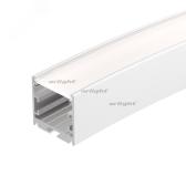 Профиль SL-ARC-3535-D1500-A90 WHITE (1180мм, дуга 1 из 4) (ARL, Алюминий) - артикул 025515