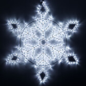 Фигура ARD-SNOWFLAKE-M9-900x900-360LED White (230V, 22W) (Ardecoled, IP65) | 034256 | Arlight - артикул 034256