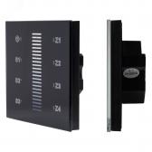 INTELLIGENT ARLIGHT Сенсорная панель DALI-901-11-ADDR-3SC-DIM-DT6-IN Black (BUS) (IARL, IP20 Пластик, 3 года) (037189) - артикул 037189