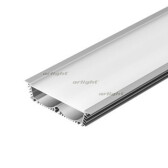 Профиль с экраном ALU-POWER-RW116F-2000 ANOD+FROST | 020698 | Arlight - артикул 020698