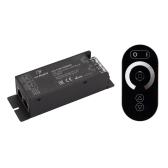 Диммер ARL-3022-OVAL-DIM Black (12-24V, 1x25A, ПДУ, RF) (ARL, IP20 Металл, 2 года) - Arlight, артикул 027150