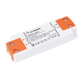 Блок питания ARV-SP-24020-FLAT-B (24V, 0.83A, 20W) (IP20 Пластик, 5 лет) - артикул 029375(1)