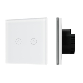 Выключатель сенсорный SWT-OMALI-S02-ZB-WH (250V, 10A, Zigbee) (Arlight, Стекло) | 050041 | Arlight  - артикул 050041