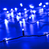 Гирлянда светодиодная декоративная ARD-STRING-CLASSIC-10000-BLACK-100LED-STD BLUE 230V, 7W ARDCL, IP65 - Arlight, артикул 025802