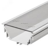Профиль с экраном ALU-POWER-RW80F-2000ANOD+CLEAR-P (ARL, Алюминий) - артикул 015479