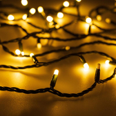 Гирлянда светодиодная декоративная ARD-STRING-PRO-1000-GREEN-100LED-MILK-PULSE Warm 230V, 7W ARDCL, IP65 - артикул 031662