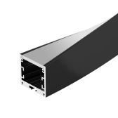 Профиль SL-ARC-3535-TWIST180-500 BLACK ( Алюминий) - Arlight, артикул 032685
