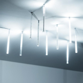 Гирлянда светодиодная декоративная ARD-ICEFALL-CLASSIC-D12-200-10PCS-CLEAR-32LED-LIVE WHITE 230V, 10.5W ARDCL, IP65 - Arlight, артикул 026043