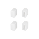 Заглушка WPH-FLEX-0612-SIDE WHITE глухая (Силикон) - артикул 040823