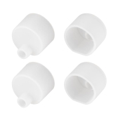 Заглушка WPH-FLEX-D20-TOP WHITE с отверстием (Пластик) - артикул 040876