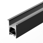 Профиль SL-COMFORT-3542-F-2000 ANOD BLACK (ARL, алюминий) - Arlight, артикул 031765