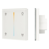 Панель Sens SMART-P21-MIX White 12-24V, 2.4G ARL, IP20 пластик, 5 лет - Arlight, артикул 025167