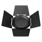 Бленда с сетчатым фильтром и посадочным кольцом LGD-NIKA-BDH-R100 (BK) (Arlight, Металл) | 036008 | Arlight - артикул 036008