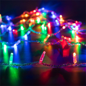 Гирлянда светодиодная декоративная ARD-STRING-CLASSIC-10000-CLEAR-100LED-LIVE RGB 230V, 7W ARDCL, IP65 - Arlight, артикул 025793